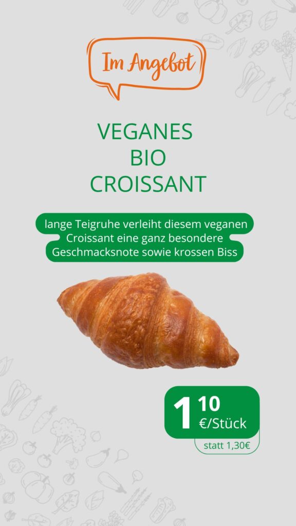 Croissant vegan