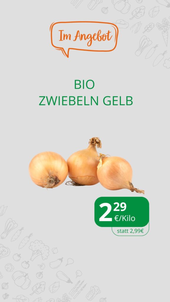 Zwiebeln gelb