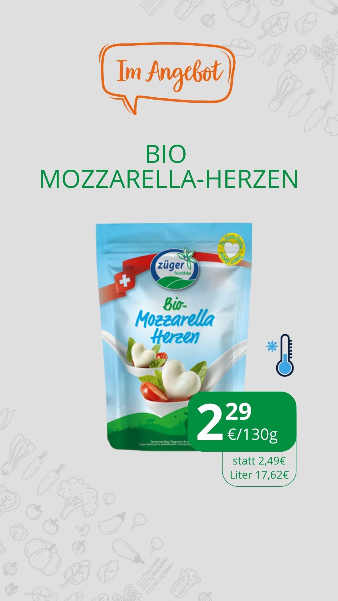 Mozzarellaherzen