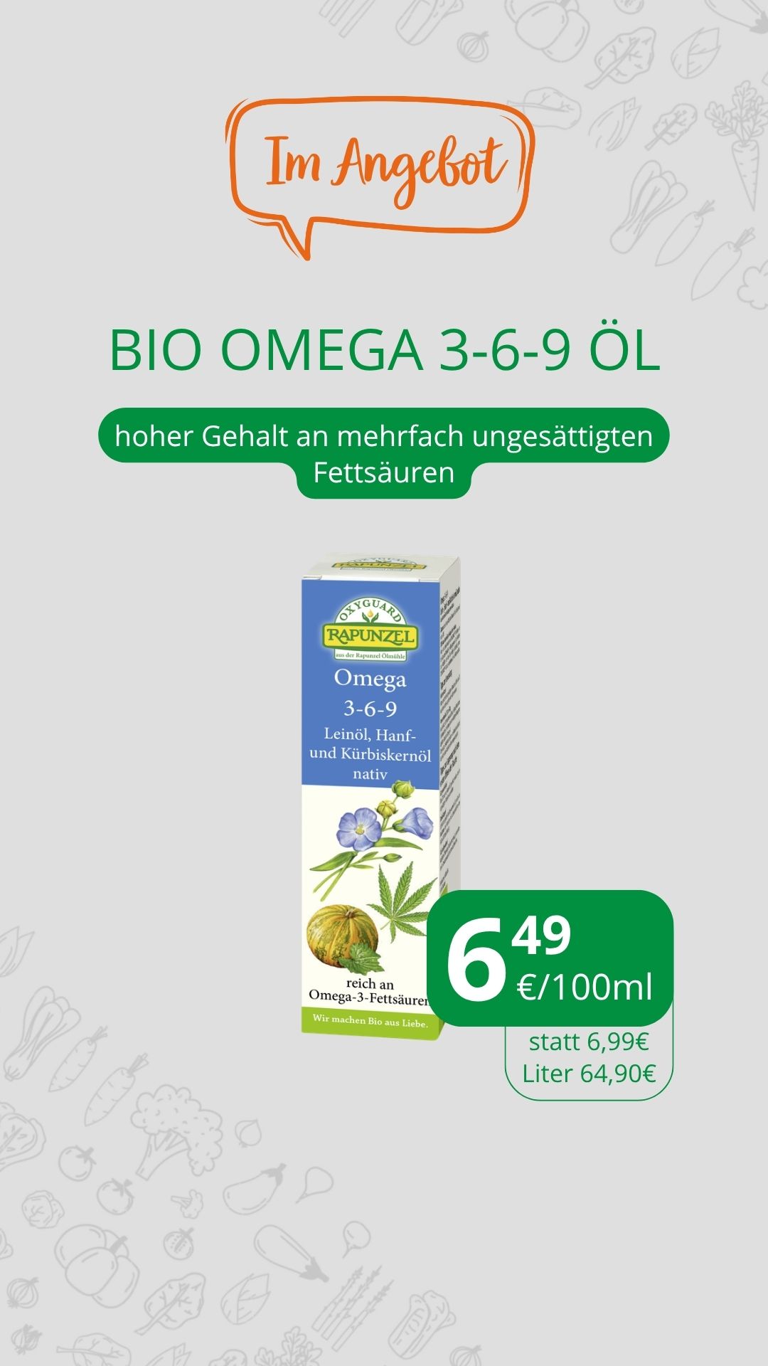 Omega 3 6 9 Oel