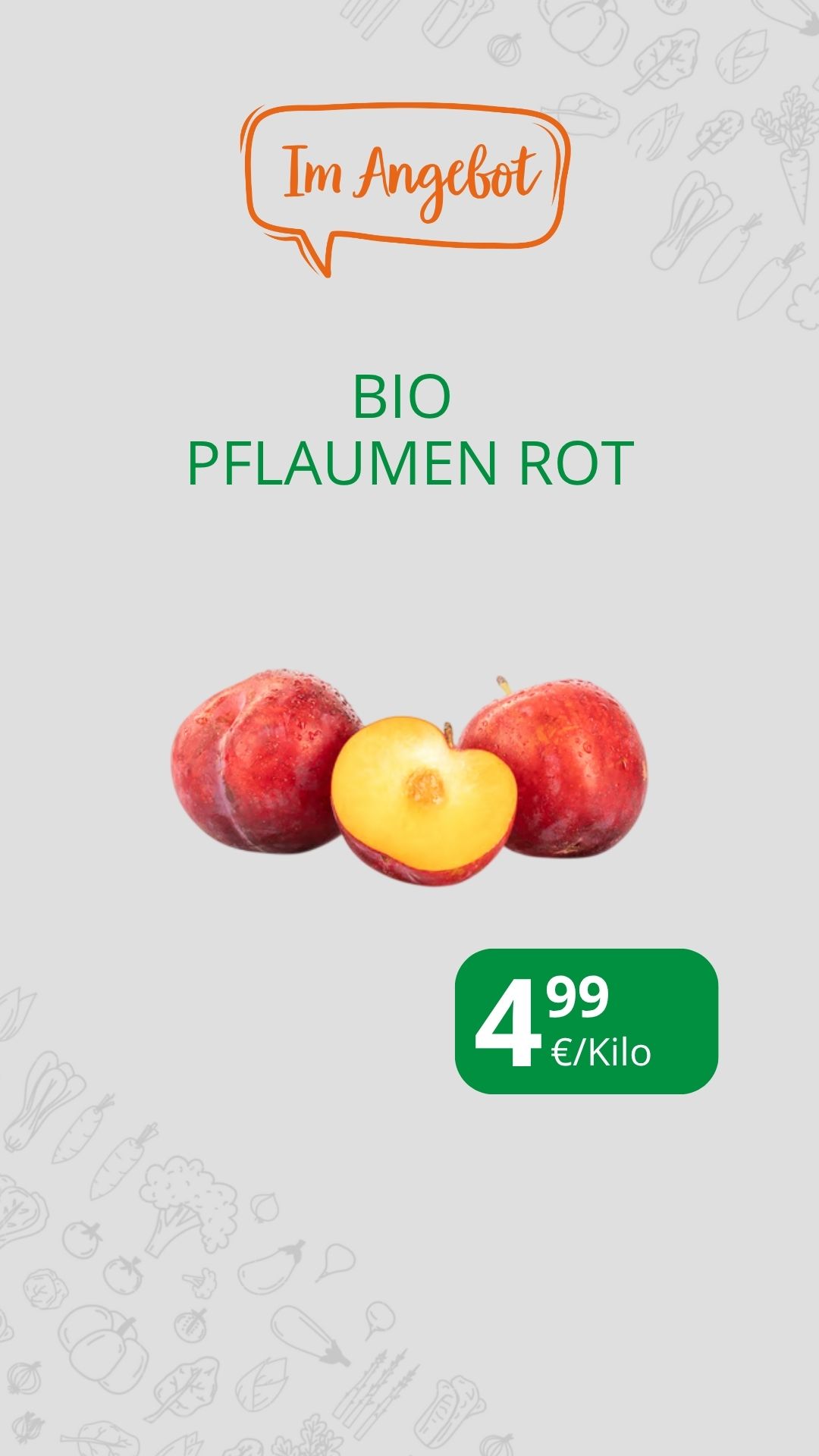 Pflaumen rot