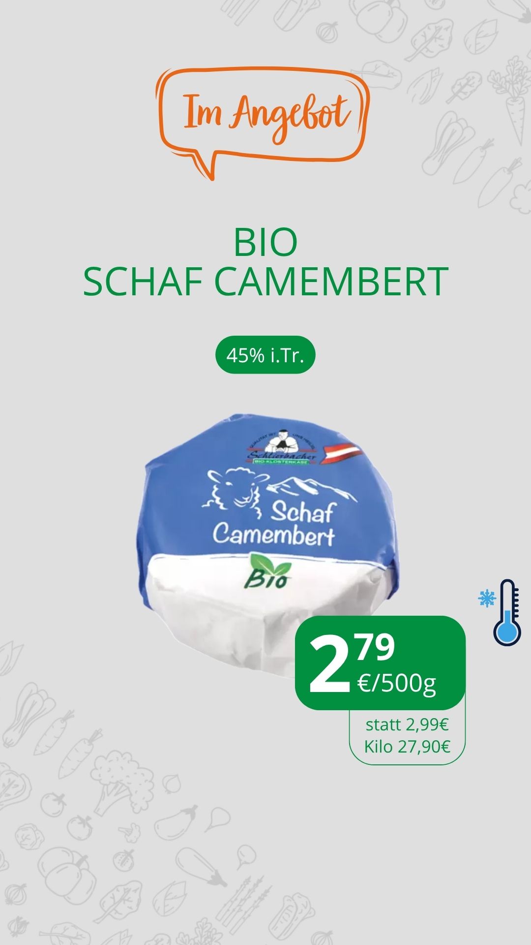 Schaf Camembert