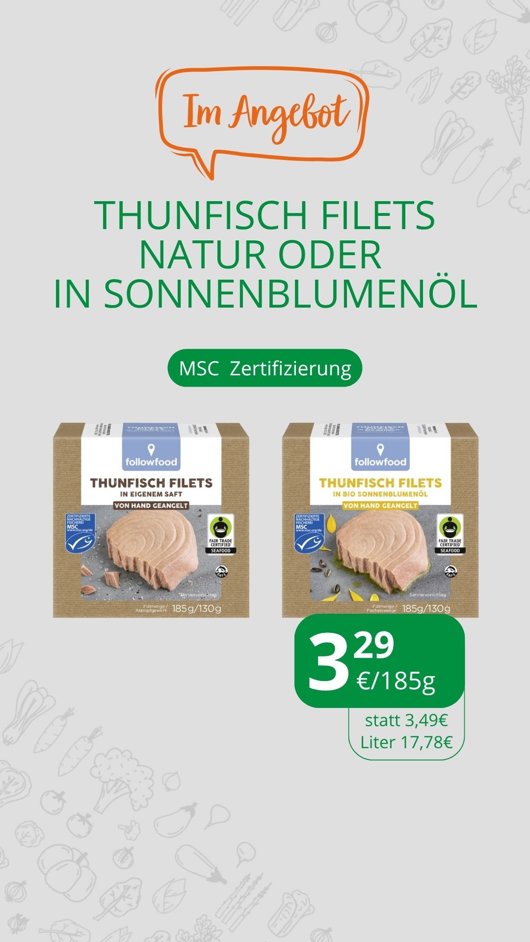 Thunfisch Filets