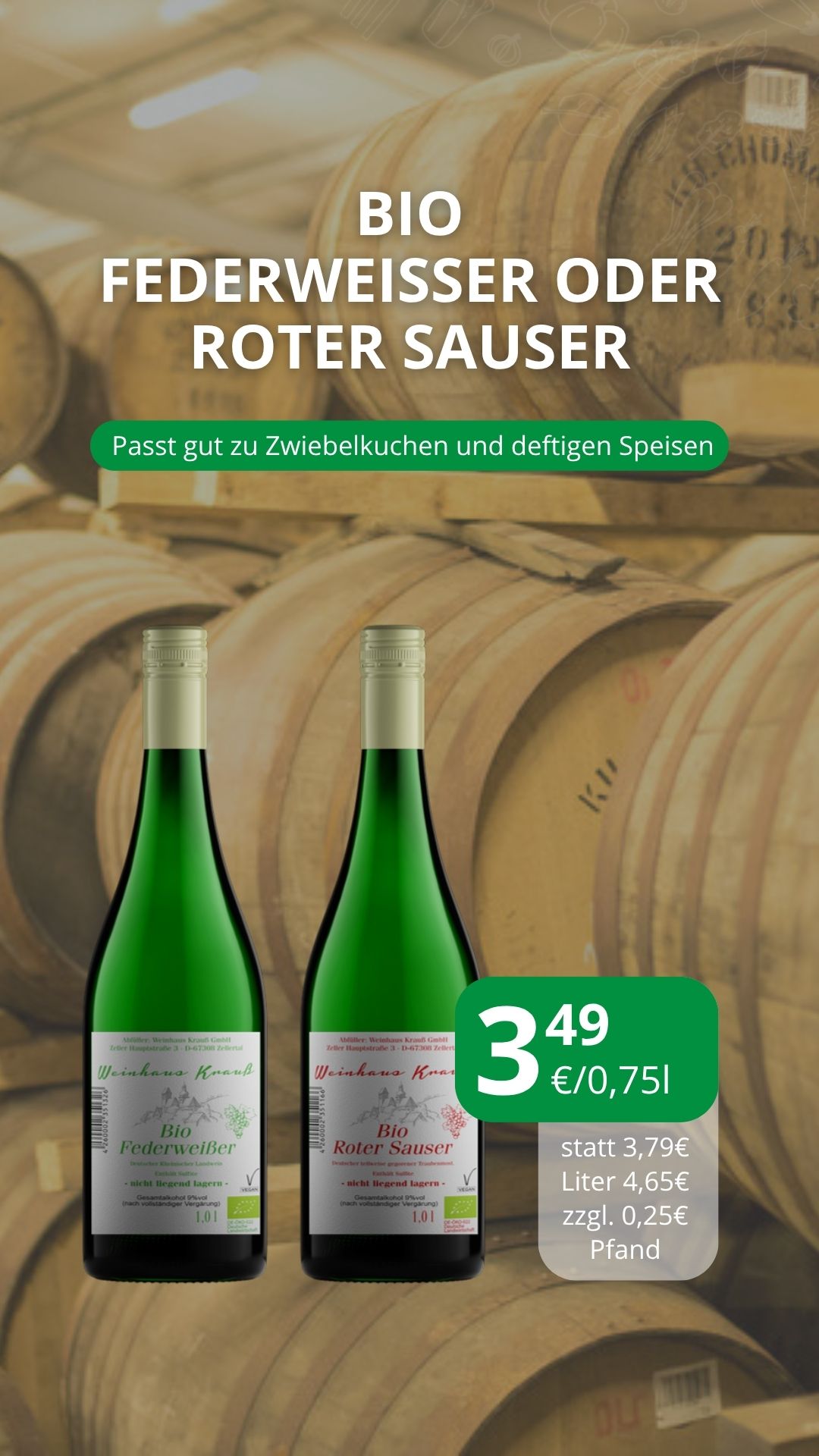 Federweise roter Sauser