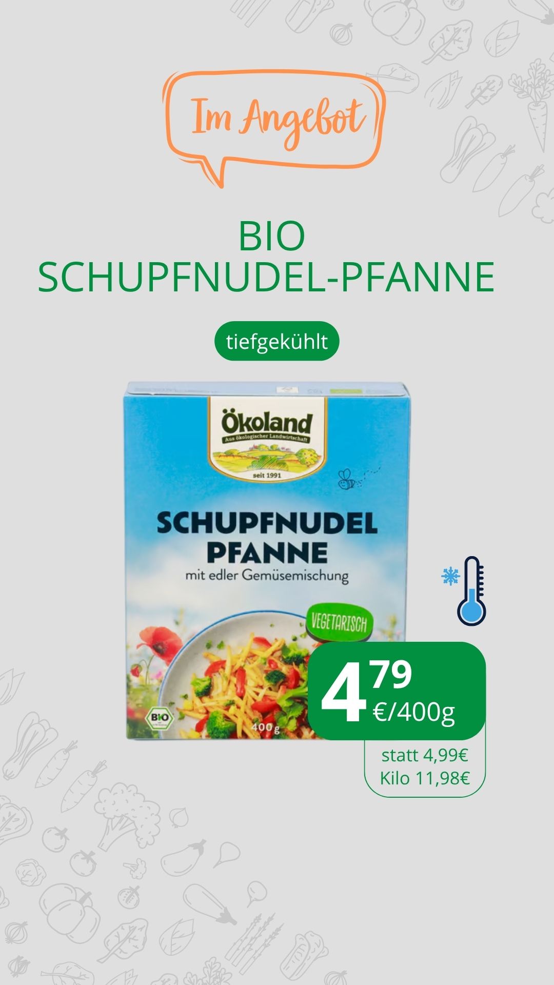 Schupfnudelpfanne Oekoland